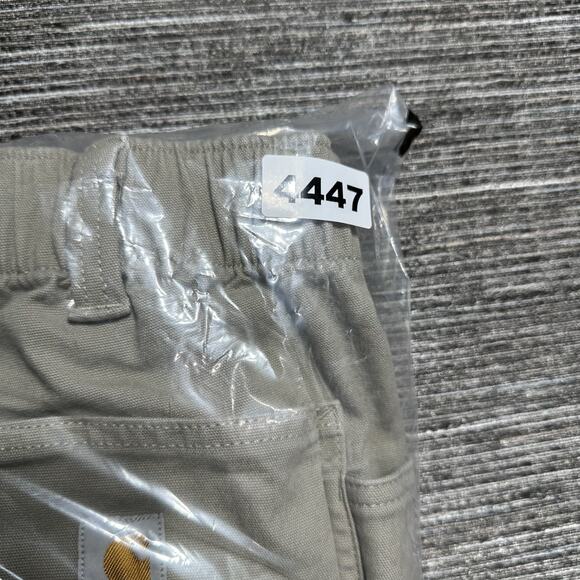 Carhartt Shorts Women's Size 14 REG Khaki Relaxed Fit Work BS5730-W - Picture 13 of 13